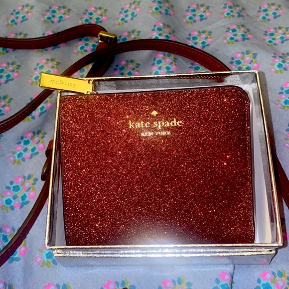 Kate Spade Glittery crossbody and wallet combo *NWT - Picture 3 of 9